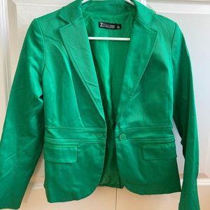 New York & Company Green Blazer